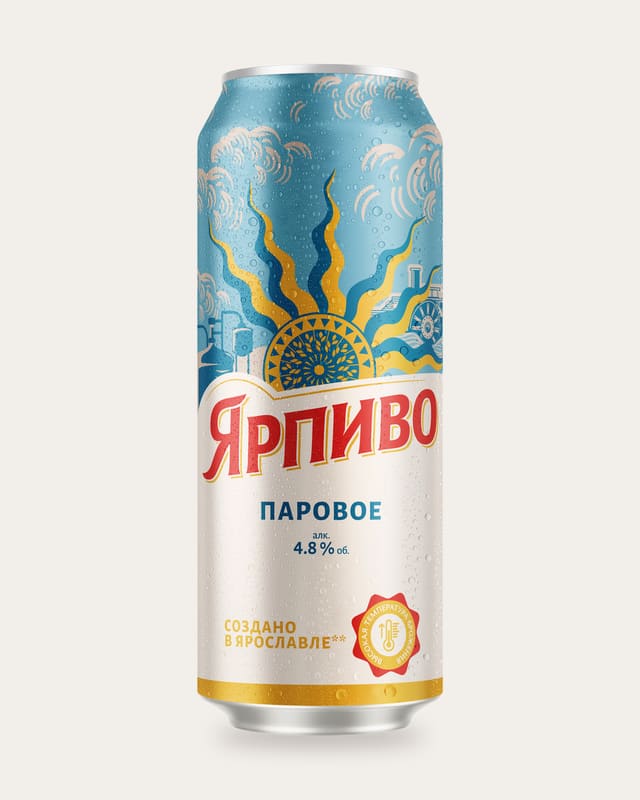 Пиво Ярпиво Паровое, 0,45 л