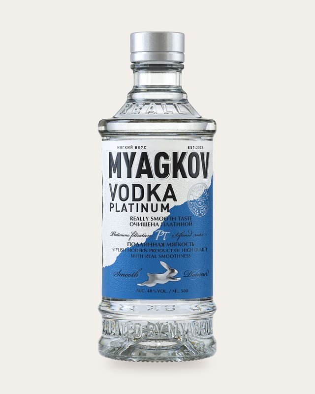 Водка Мягков Платинум, 0,5 л